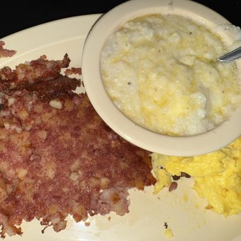 Tal's Cafe - Grilled Cornedbeef, scrambled eggs( I ate a little bit before I took the picture) also got toast. - Breakfast & Brunch Near Me - Los Angeles, California