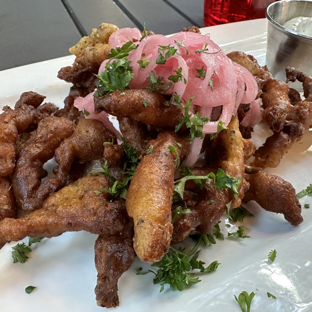 MeeT - Oyster mushroom calamari - Burgers Near Me - Vancouver, British Columbia MeeT - Oyster mushroom calamari - Burgers Near Me - Vancouver, British Columbia