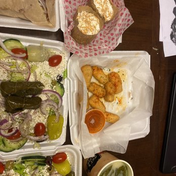 Pitaluv - Avgolemono soup, Mac & cheese bites and mini key lime pies. - Salad Near Me - Spring Hill, Florida Pitaluv - Avgolemono soup, Mac & cheese bites and mini key lime pies. - Salad Near Me - Spring Hill, Florida