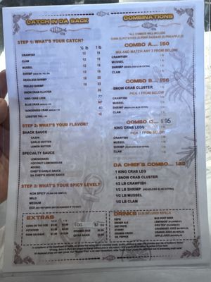 Menu photo 2 Chiefs Da Crab Shack Bonita, CA