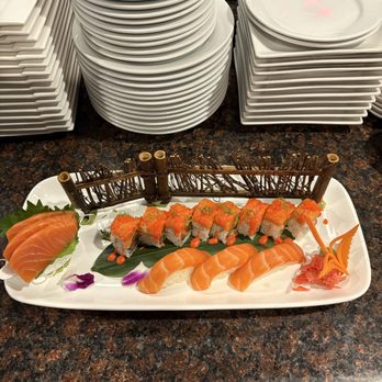LC Chen's - salmon Dinner - Chinese Near Me - Fairfield, Connecticut