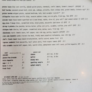 Bacari GDL - Menu - Mediterranean Near Me - Glendale, California