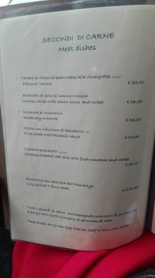 Menu photo 5 In Centro Como, CO