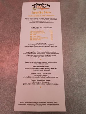 Menu photo 8 Nourish Sequim Sequim, WA