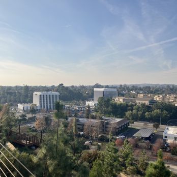 Hillcrest Park - Scenic view from atop the Hillcrest stairs - Parks Near Me - Fullerton, California