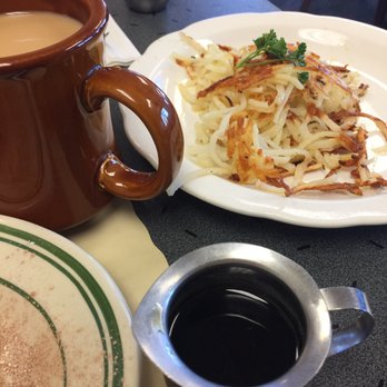 Toast - Coffee and side of stringy hash browns - Breakfast & Brunch Near Me - Hull, Massachusetts Toast - Coffee and side of stringy hash browns - Breakfast & Brunch Near Me - Hull, Massachusetts