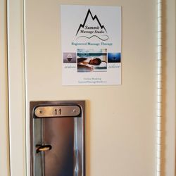Lovely new magnets for the designated Summit Massage Studio lockers in the changerooms of the InterContinental Toronto Yorkville Hotel
