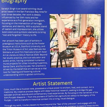 Sutter County Museum - The featured Award winning Artist Sarabjit Singh - Museums Near Me - Yuba City, California