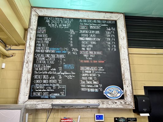 Menu photo 6 LaVaca BBQ Port Lavaca, TX
