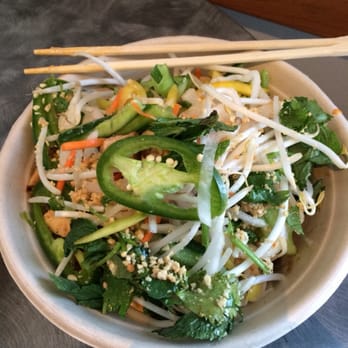 TAP The Asian Project - Noodle bowl with chicken satay and toppings - Do-It-Yourself Food Near Me - Burbank, California TAP The Asian Project - Noodle bowl with chicken satay and toppings - Do-It-Yourself Food Near Me - Burbank, California