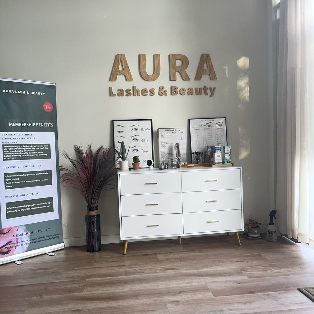 Aura Lash & Beauty - Entrance - Eyelash Service Near Me - Upland, California