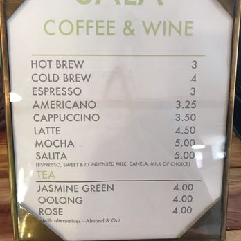 Sala Coffee & Wine - What would you be having today? Salita - Coffee & Tea Near Me - Whittier, California Sala Coffee & Wine - What would you be having today? Salita - Coffee & Tea Near Me - Whittier, California