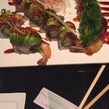 Baba Restaurant & Sushi Bar - Green fire maki and Celtic maki....so delicious - Sushi Bars Near Me - Worcester, Massachusetts Baba Restaurant & Sushi Bar - Green fire maki and Celtic maki....so delicious - Sushi Bars Near Me - Worcester, Massachusetts