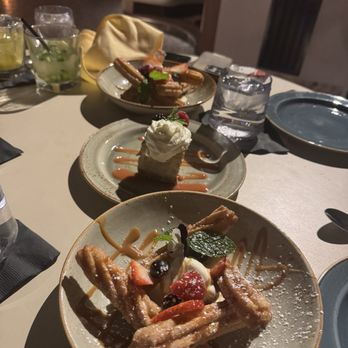 Javiers - Churros and Berry Cheesecake - New Mexican Cuisine Near Me - Pasadena, California