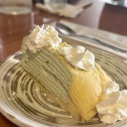 Wa Sushi - Green Tea Crepe Cake