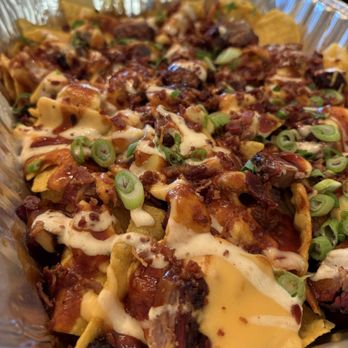 Lawless Barbecue - Nacho close up - Barbeque Near Me - Portland, Oregon