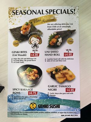Menu photo 2 Genki Sushi Kaneohe, HI