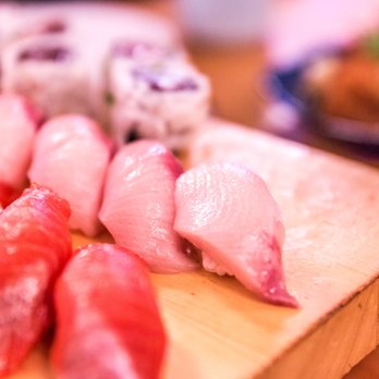 Toyoda Sushi - a variety of sushi on a cutting board - Sushi Bars Near Me - Seattle, Washington Toyoda Sushi - a variety of sushi on a cutting board - Sushi Bars Near Me - Seattle, Washington