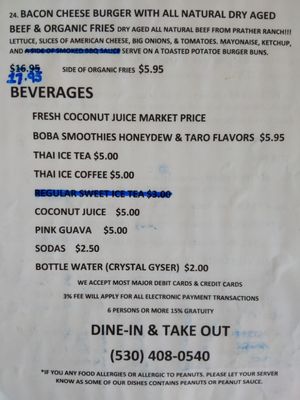 Menu photo 5 Laod'er Phet's Kitchen Farm To Table Style Weed, CA