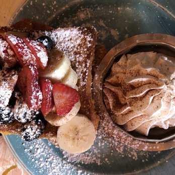 Blue Moon Cafe - Captain Crunch French Toast whipped cream on the side - Breakfast & Brunch Near Me - Baltimore, Maryland