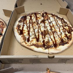 Worcester Pizza Factory - BBQ chicken pizza