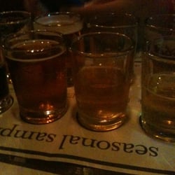 Iron Hill Brewery & Restaurant - Dear hubbies sampler...