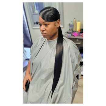Bombshell Beauty Lounge - Sleek Ponytail
Styleseat.com/virginiadooms2 - Hair Stylists Near Me - Charlottesville, Virginia Bombshell Beauty Lounge - Sleek Ponytail
Styleseat.com/virginiadooms2 - Hair Stylists Near Me - Charlottesville, Virginia