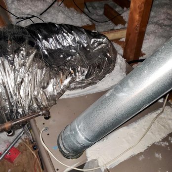 3 Guys Electric & Insulation - Just one of the collapsed Ducts - Insulation Installation Near Me 3 Guys Electric & Insulation - Just one of the collapsed Ducts - Insulation Installation Near Me