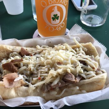 Adena's Beefstroll - a beer and a sandwich - Food Trucks Near Me