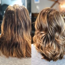 The Parlour Room - Overdue, grown out highlights turned beautiful balayage!