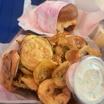 Smashley's Burger Bar - Zucchini Chips - Burgers Near Me - North Charleston, South Carolina Smashley's Burger Bar - Zucchini Chips - Burgers Near Me - North Charleston, South Carolina