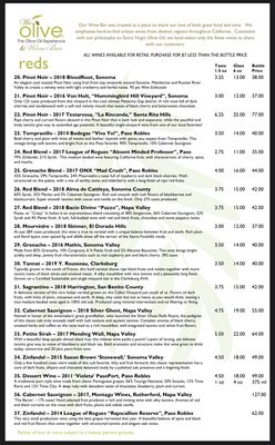 Menu photo 4 We Olive & Wine Bar Los Gatos, CA Menu photo 4 We Olive & Wine Bar Los Gatos, CA