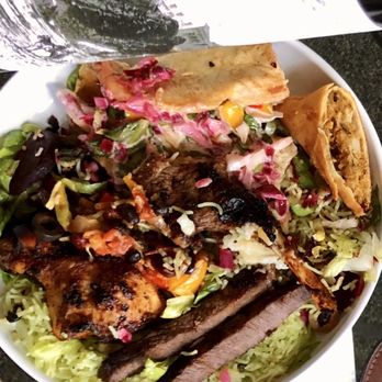 Shahi Darbar - Chicken Samosa, Mediterranean Steak Bowl, Lamb Chop (3 Pcs), Kathi Roll, Kalmi Kabob  El Portal Merlot - Halal Near Me - Jackson Heights, New York