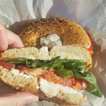 Chez Cafe - Everything bagel with cream cheese and veggies - Cafes Near Me - Pompano Beach, Florida Chez Cafe - Everything bagel with cream cheese and veggies - Cafes Near Me - Pompano Beach, Florida