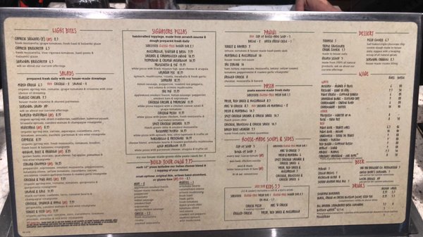 Menu photo 6 Sauce Pizza & Wine Mesa, AZ Menu photo 6 Sauce Pizza & Wine Mesa, AZ