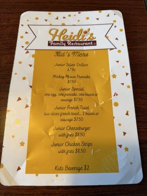 Menu photo 3 Heidi's Family Restaurant Anchorage, AK Menu photo 3 Heidi's Family Restaurant Anchorage, AK
