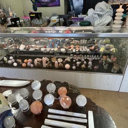 Our Crystal Garden - All crystals and all shapes and sizes there's definitely something for everyone here