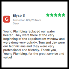 Slide of Young Plumbing