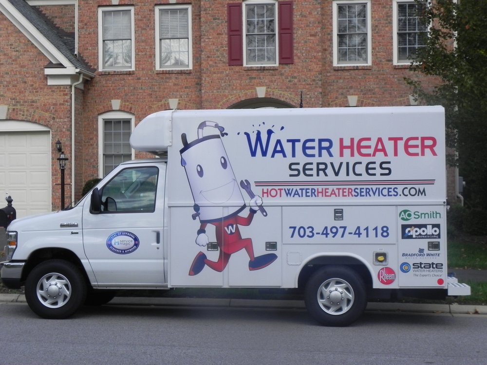 Slide of Water Heater Services
