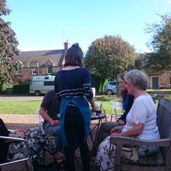 Tyningham Cafe & Gift Shop - Outside seating
