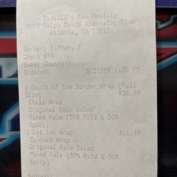 Printer needs more ink. Total for two wraps 45.92 Printer needs more ink. Total for two wraps 45.92