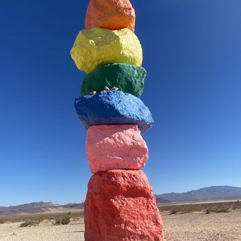 Seven Magic Mountains - Public Art Near Me - Las Vegas, Nevada