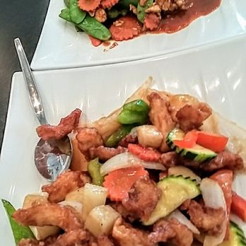 Basil Delight - Both chicken dishes were tough - Thai Near Me - Pleasanton, California