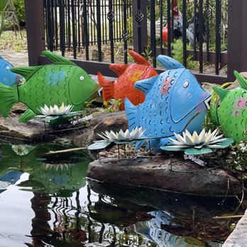 Two Trick Pony Garden & More - Fish decor - Furniture Stores Near Me - Boerne, Texas