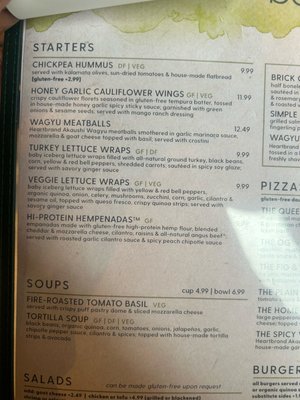 Menu photo 3 bellagreen Plano, TX