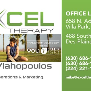 Excel Therapy - Mike Vlahopoulos Director Of Operations - Physical Therapy Near Me - Villa Park, Illinois Excel Therapy - Mike Vlahopoulos Director Of Operations - Physical Therapy Near Me - Villa Park, Illinois