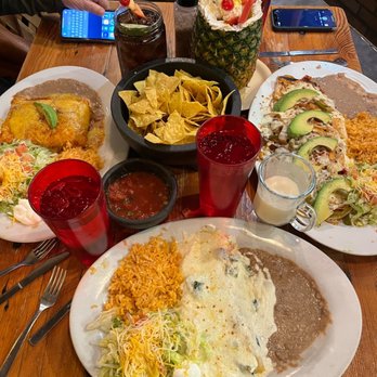 Maria Bonita - Shredded beef chimichanga, Enchiladas Poblanas and Enchilada Acapulco. - Mexican Near Me - Orem, Utah Maria Bonita - Shredded beef chimichanga, Enchiladas Poblanas and Enchilada Acapulco. - Mexican Near Me - Orem, Utah