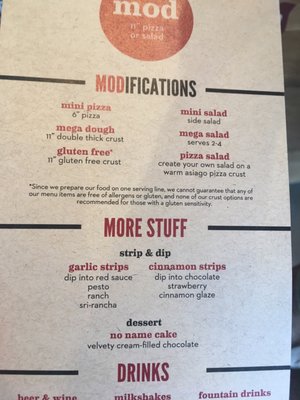Menu photo 5 MOD Pizza San Antonio, TX