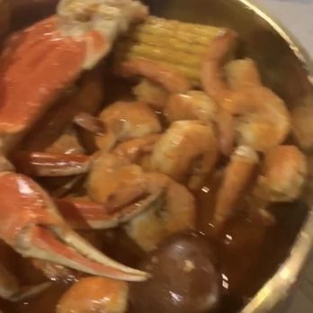 The Juicy Crab - Duluth - Get Your Hands Dirty- 1lb of crab legs, 1/2lb of shrimp, corn, and potato. - Seafood Near Me - Duluth, Georgia