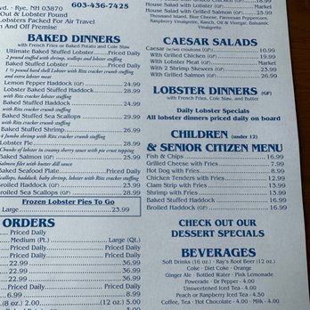 Ray's Seafood & Lobster - Seafood Near Me - Rye, New Hampshire